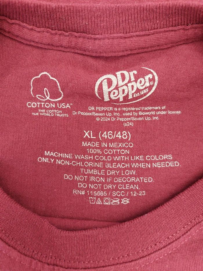 T-shirt manches courtes Dr Pepper XL 46-48 - photo numéro 7
