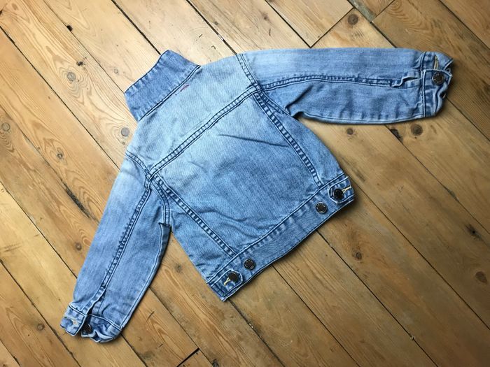 Veste en jeans 3 ans DPAM état neuf - photo numéro 3