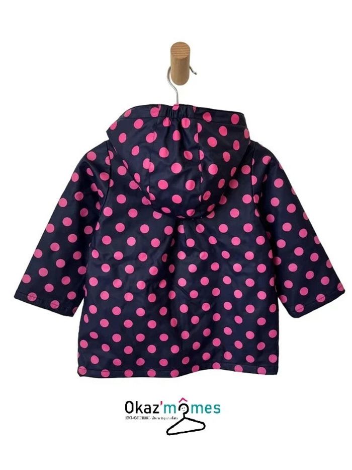 Veste imperméable zippée à capuche - Grain de blé 18 mois (80cm) - photo numéro 5