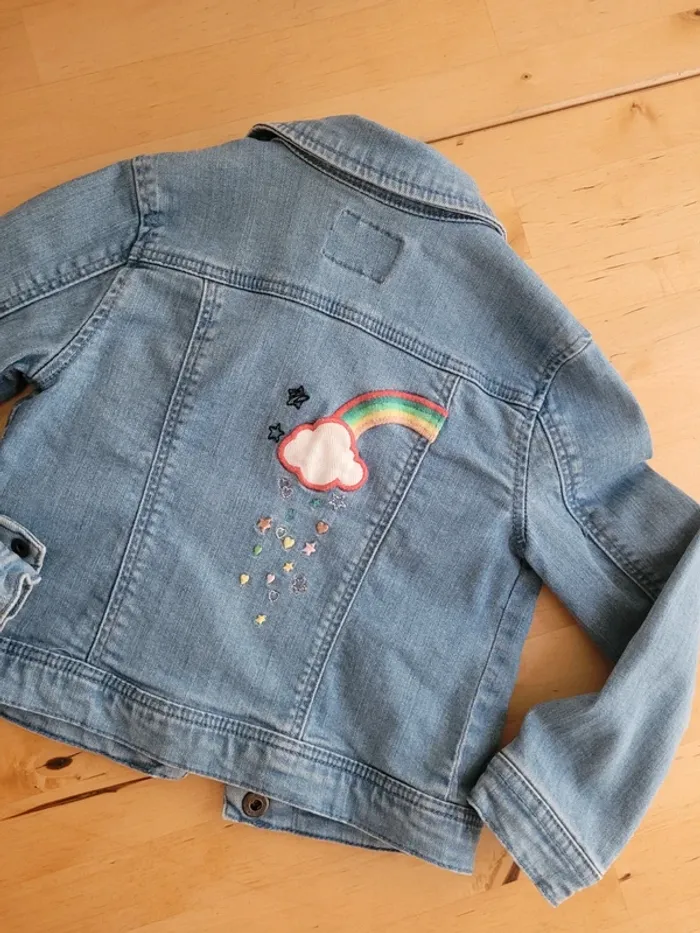 Veste en jeans verbaudet - photo numéro 4