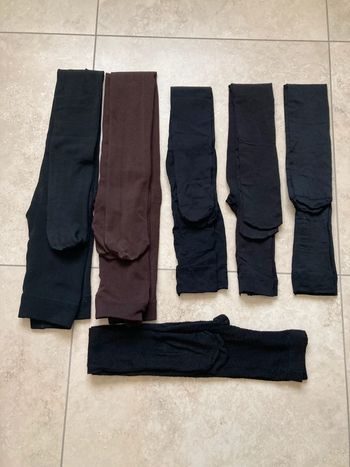 Lot collants opaques