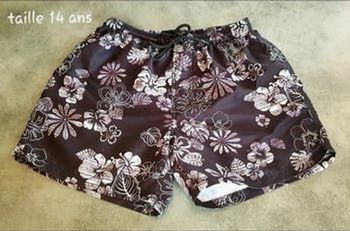 Short de Bain 14 ans