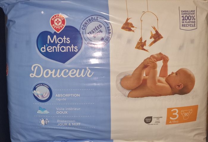 Couche bébé taille 3
