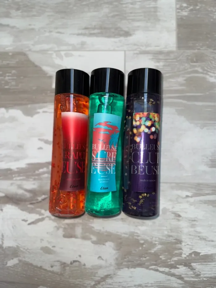 Lot Gel douche etam