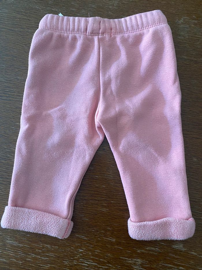 Jogging molletonné rose - photo numéro 3