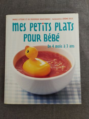 Livre de recette pour bébé