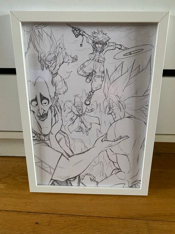 Cadre mangas cross over 