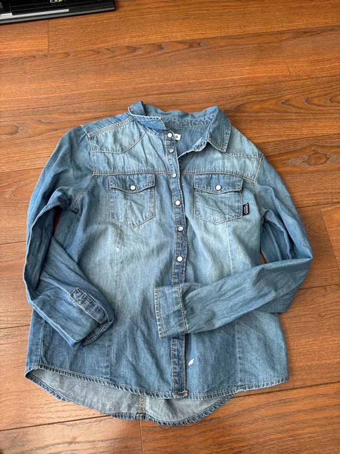 Lot 6 hauts chemise et tee shirt filles ados - photo numéro 4