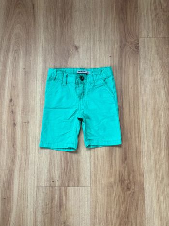 Short vert Même Pas Peur 3 ans