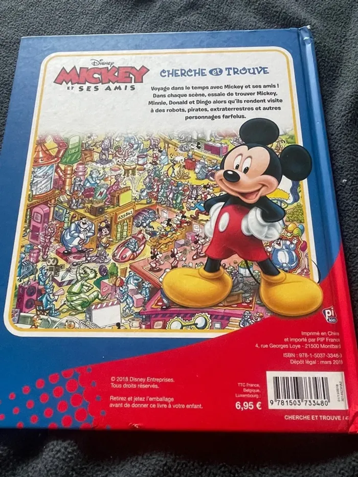 Livre de Mickey et ses amis « cherche et trouve » - photo numéro 6