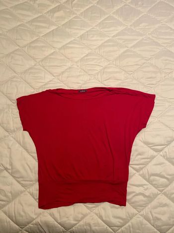 T shirt femme rouge pimkie taille s neuf