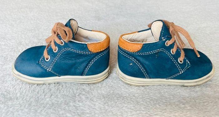 Paire chaussures marche cuir pointure 18 Bopy - photo numéro 3