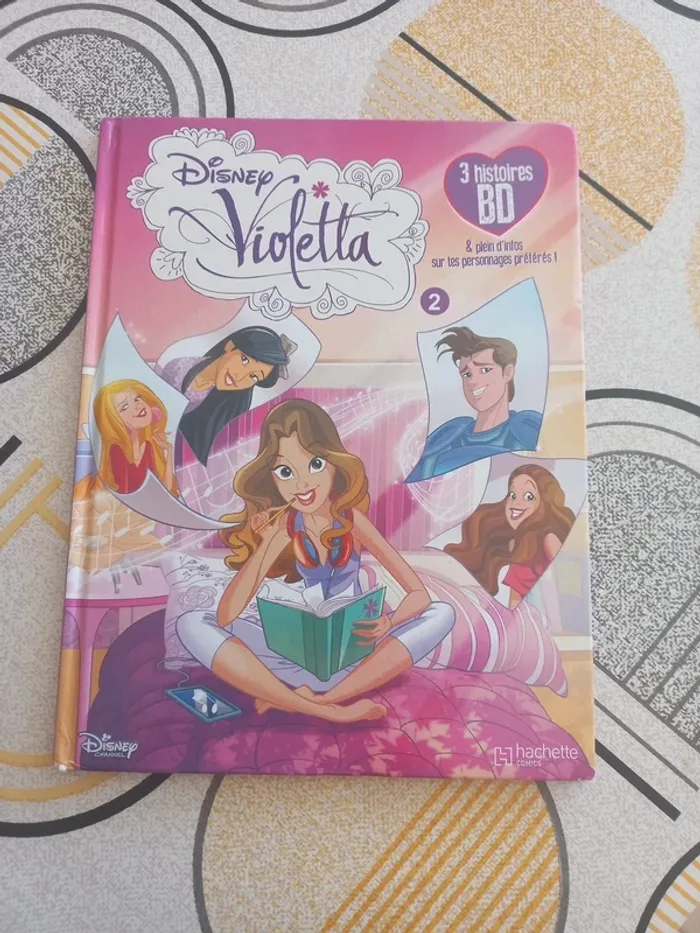 Bd Violetta disney tome 2