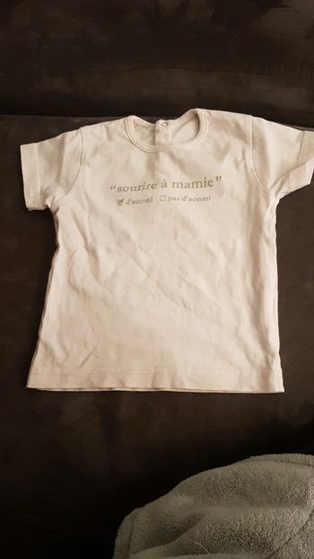 Tee shirt sourire a mamie