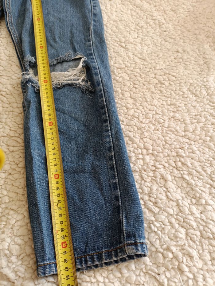 NEUF Jean Levi's Relaxed Fit 550 vintage déchiré aux genoux – taille 4M - photo numéro 8