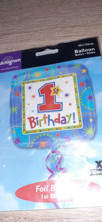 ballon 1st birthday
