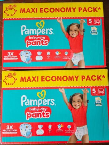 Pampers pants 5
