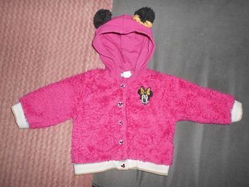 Veste Minnie (Disney baby), taille: 12 mois à 0,50 EURO