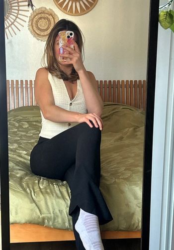 Pantalon brave soul à volants taille S neuf avec étiquette noir