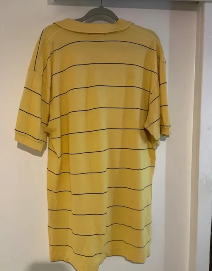 Polo jaune rayé Nautica – taille L/XL - photo numéro 2