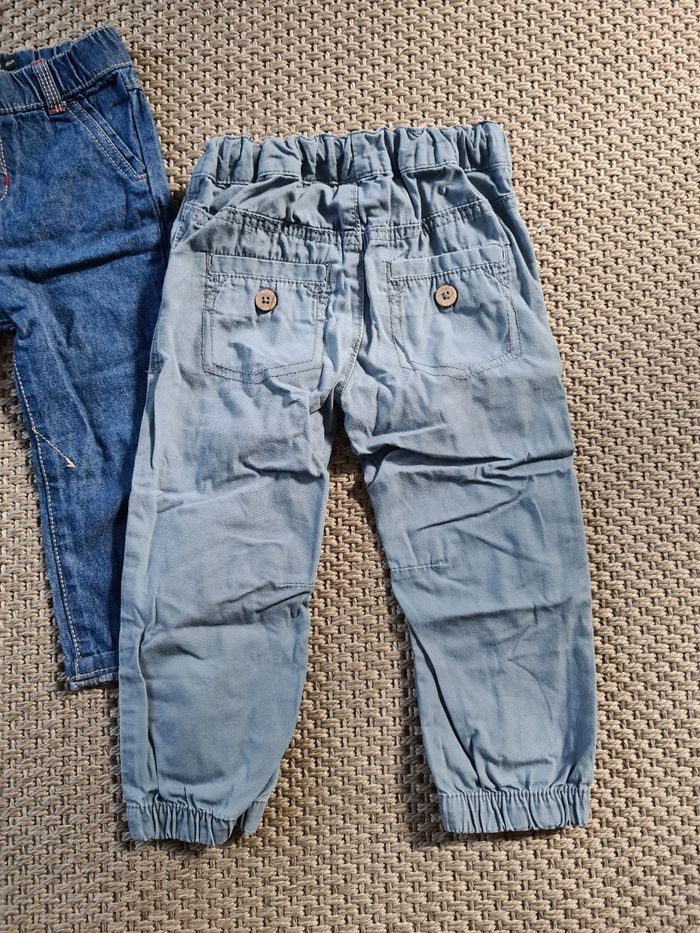 Lot de 2 pantalons légers garçon - 24 mois - photo numéro 5