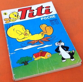Titi Poche  N°1 La leçon de savoir vivre (1973)