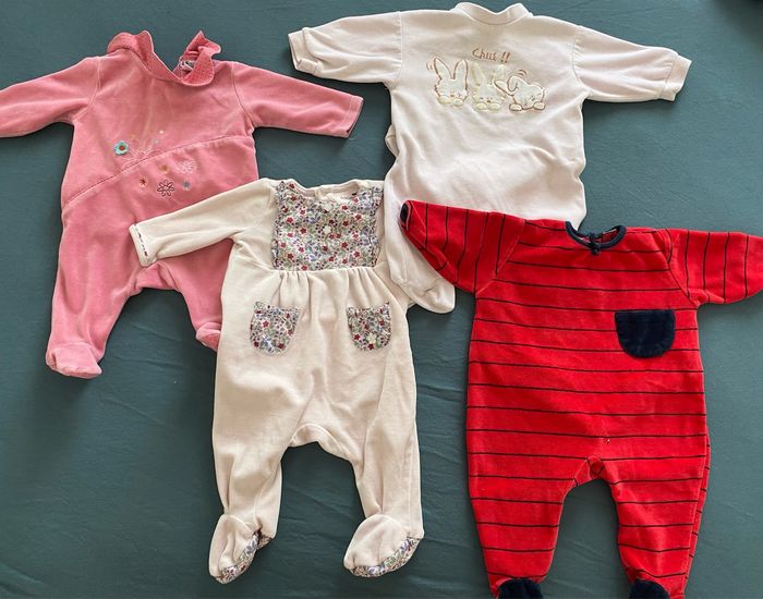 Lot pyjamas bébé (x 8 ) - 3 mois