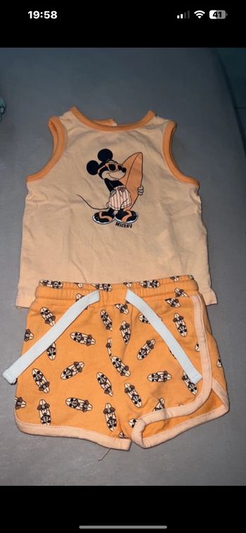 Ensemble garçon Mickey