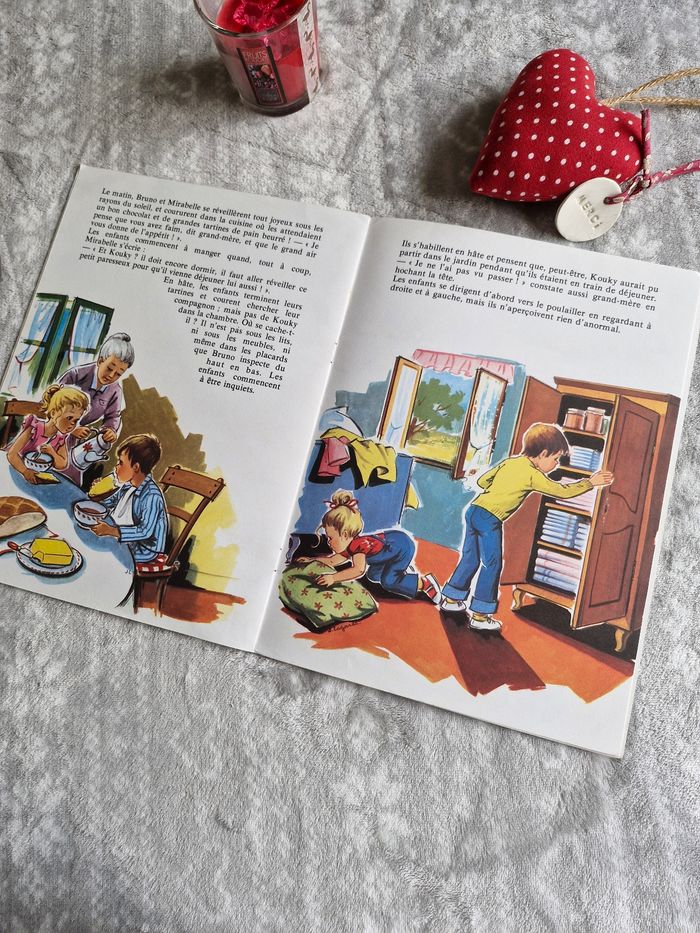 Livre ancien "Mirabelle,Bruno et Kouky" - photo numéro 4