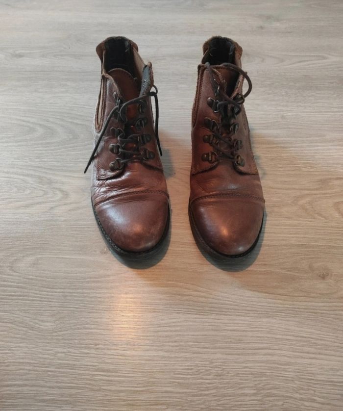 Bottines en cuir san Marina 38