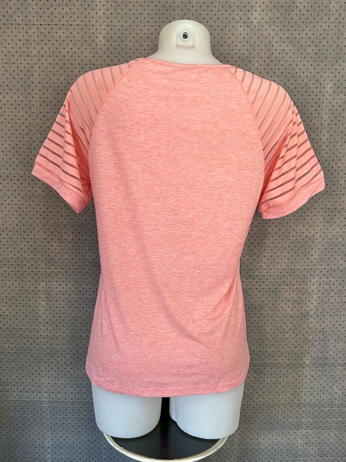 T-shirt manches courtes rayée XL - photo numéro 3