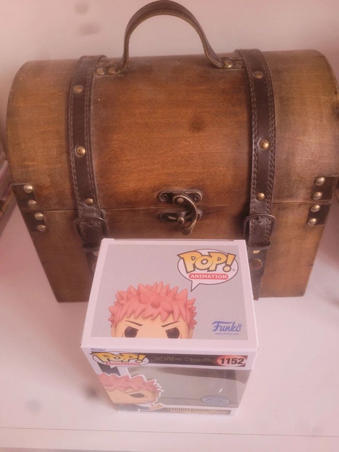 Figurine Funko Pop Jujutsu Kaisen Yuji Itadori with Sukuna mouth 1152 - photo numéro 2
