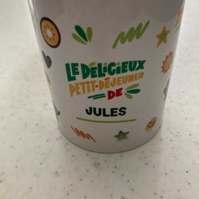 Mug. Prénom Jules