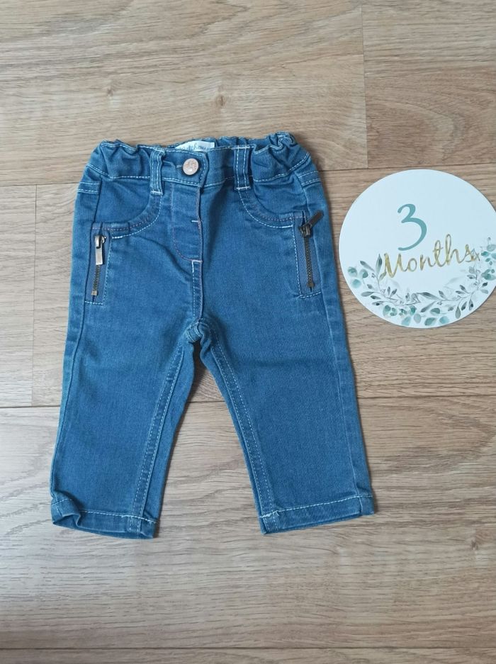 Jean fille 3 mois