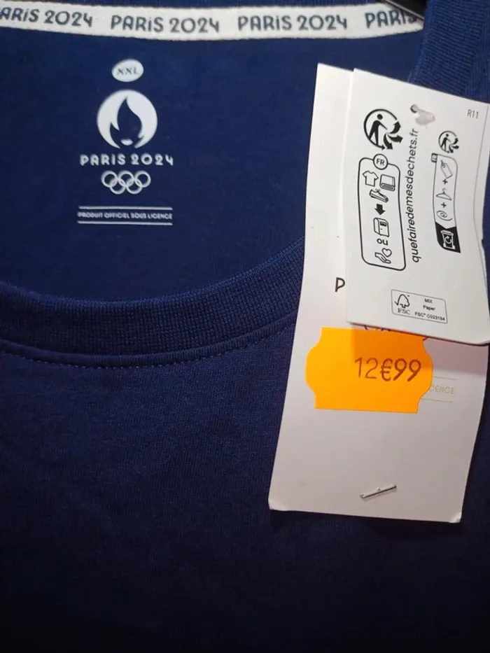 T-shirt Paris 2024 - photo numéro 4