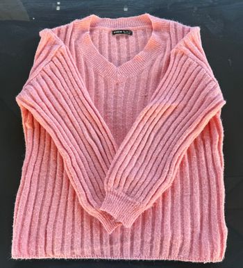 Pull rose femme