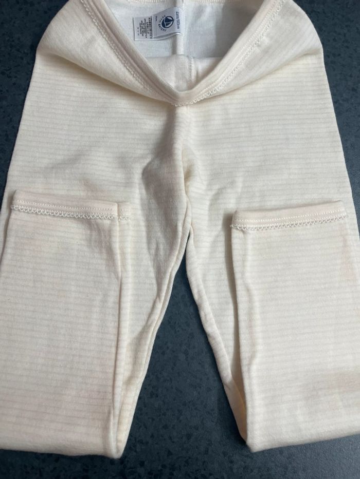 Legging Petit Bateau en laine et coton 4 ans - photo numéro 2