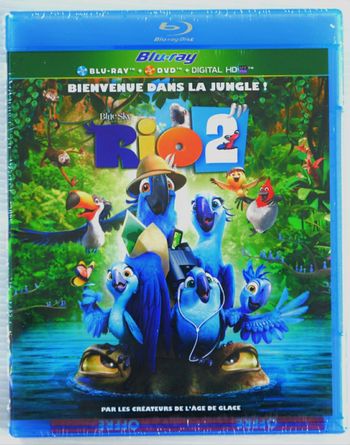 Blu-ray et DVD Rio 2