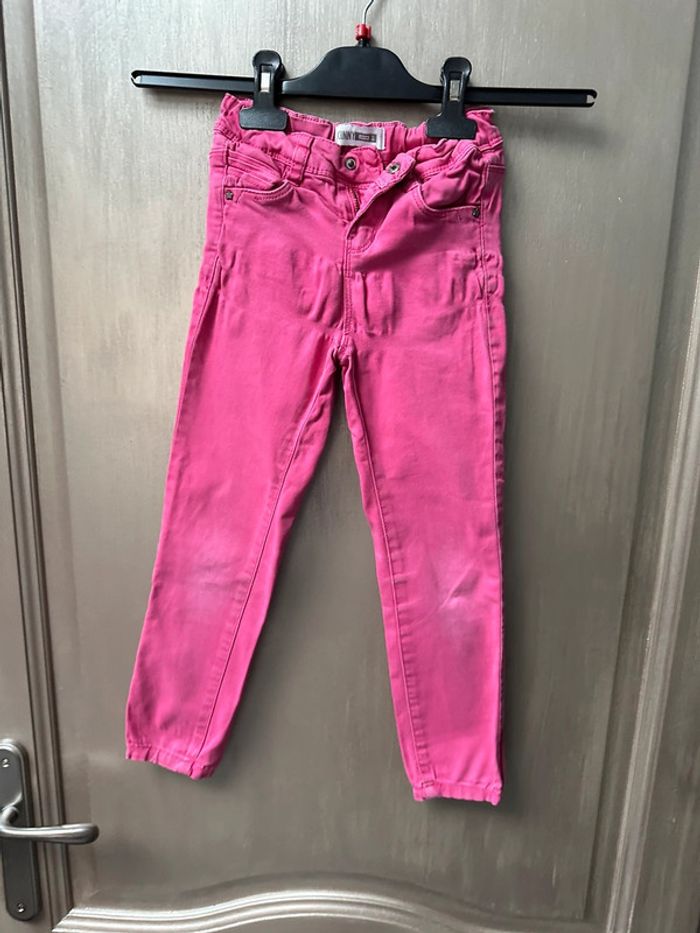 Pantalon rose okaidi skinny 6 ans