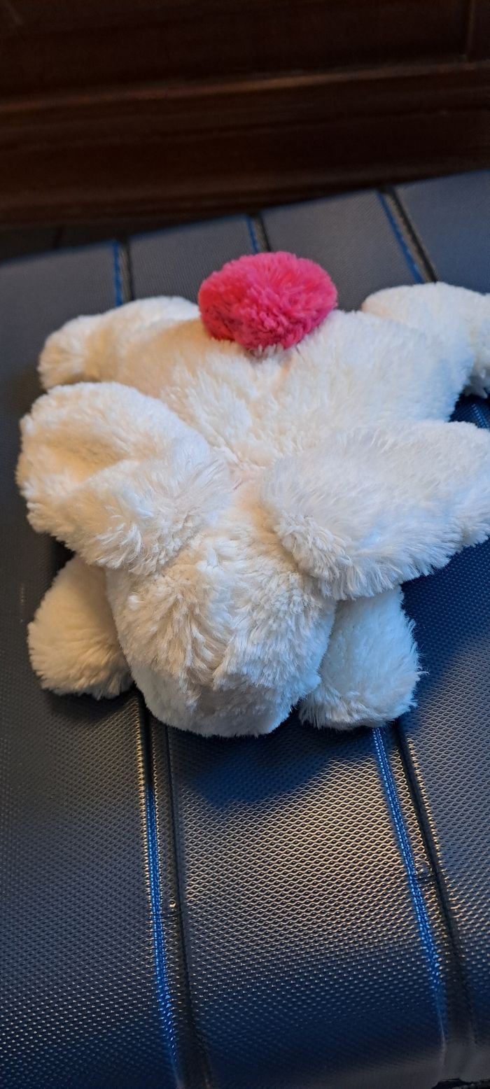 Doudou lapin fuschia