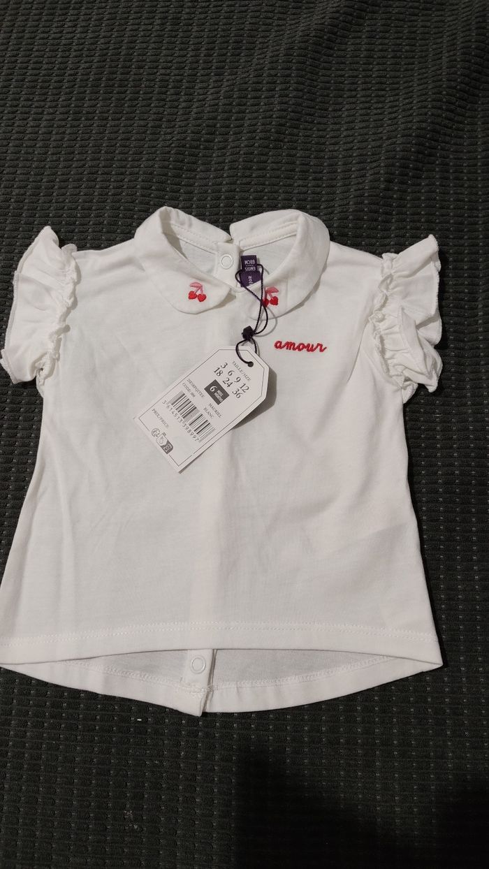 Ensemble bébé fille 6 mois, sergent major - photo numéro 2