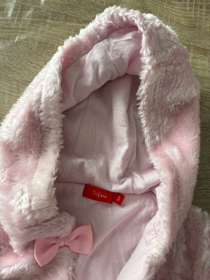 Veste fourrure rose Tissaia t.18m - photo numéro 2