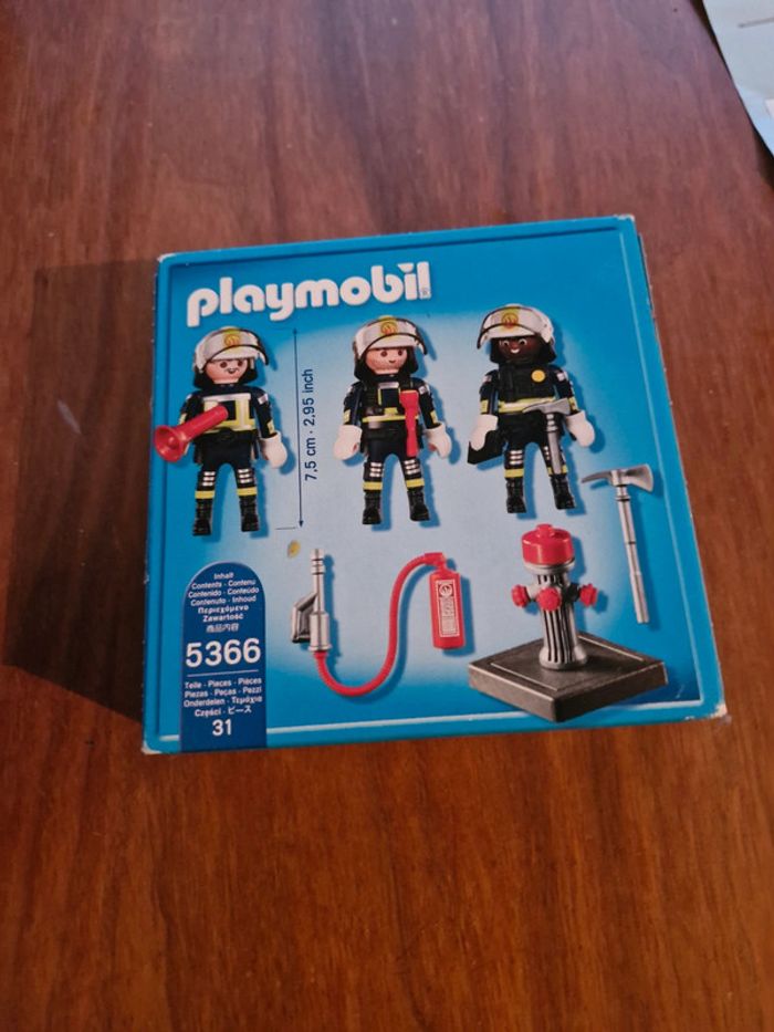 Boite playmobil pompier 5366 - photo numéro 3