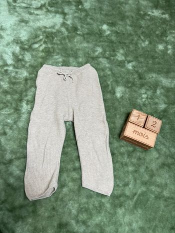 Pantalon style laine
