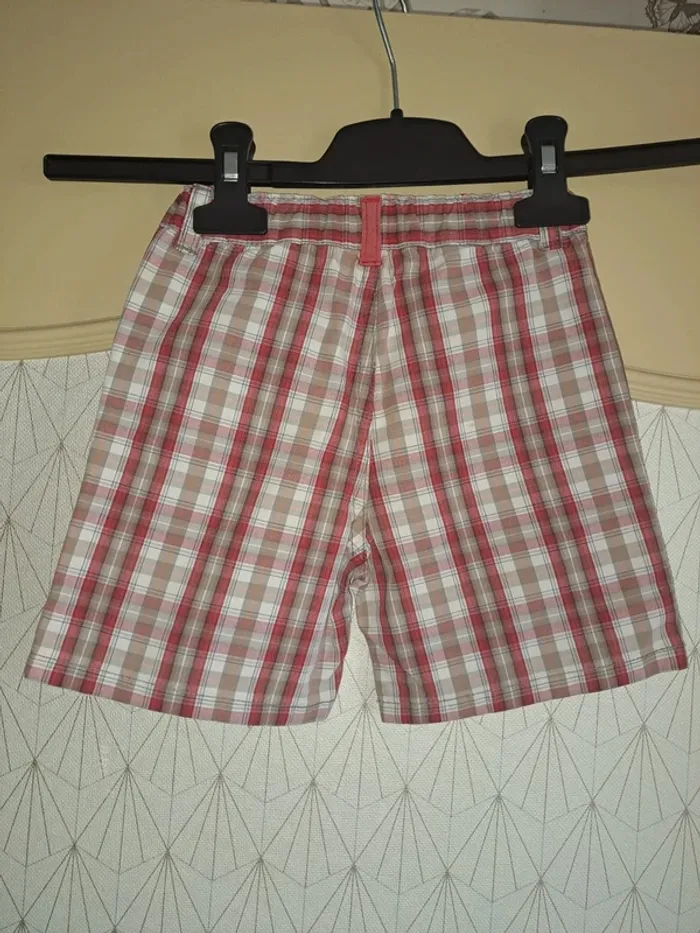 Short à carreaux garçon Obaïbi 23 mois comme neuf - photo numéro 3