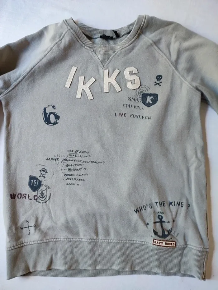 Pull col ras du cou 10 ans - photo numéro 4