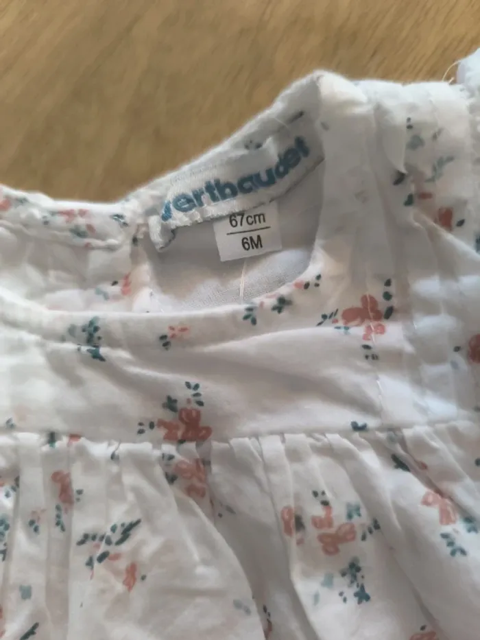 Robe fleurie 6 mois - photo numéro 5
