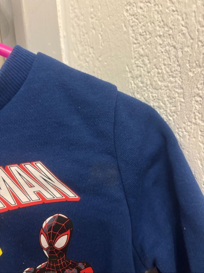 Sweat Spiderman 2 ans - photo numéro 3