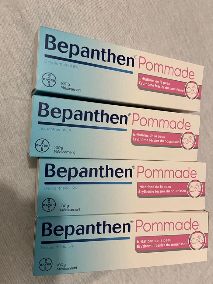 Lot de 4 tubes Bepanthen baby 100g