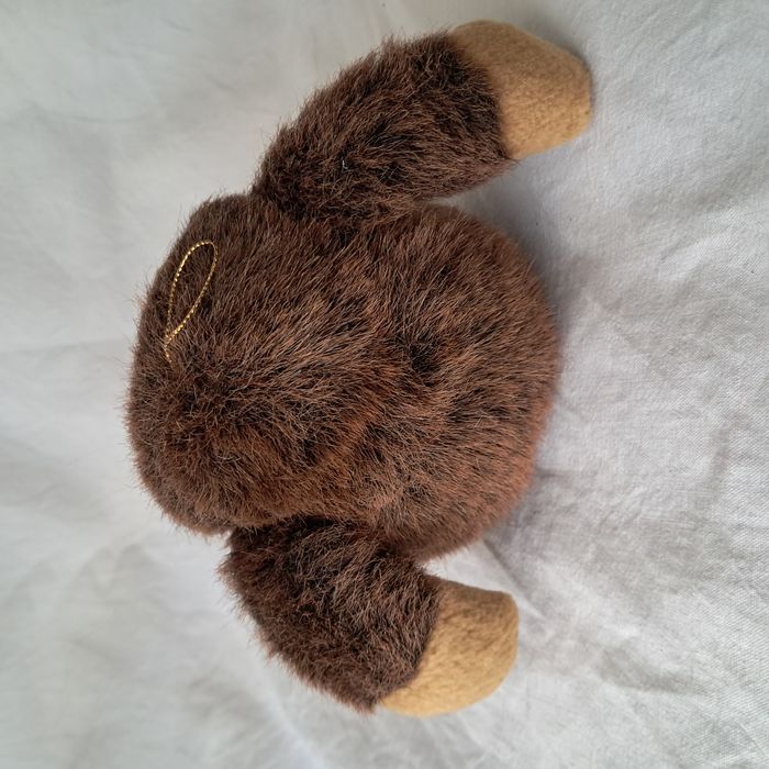 Doudou peluche gorille singe L'univers fascinant des animaux éditions Atlas Hauteur 12 cm - photo numéro 4